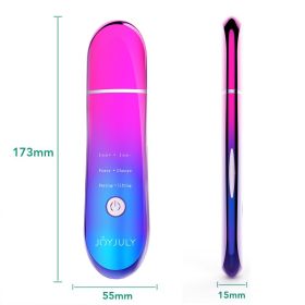 Ultrasonic pore cleaning instrument