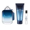 COACH BLUE 3 PCS SET FOR MEN: 3.3 EAU DE TOILETTE SPRAY + 0.5 EAU DE TOILETTE SPRAY + 3.3 SHOWER GEL