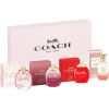 COACH 4 X 0.15 EAU DE PARFUM MINI SET FOR WOMEN: FLORAL + WILD ROSE + LOVE + DREAMS SUNSET