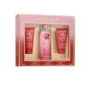 JUICY COUTURE RAH RAH ROUGE 3 PCS SET FOR WOMEN: 8 OZ FRAGRANCE MIST + 1.7 BODY LOTION + 1.7 SHOWER GEL