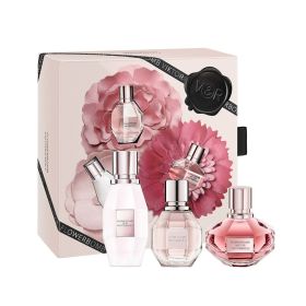 FLOWERBOMB VIKTOR & ROLF TRIO SET: CLASSIC 0.23 EAU DE PARFUM SPRAY + DEW 0.23 EAU DE PARFUM SPRAY + NECTAR 0.23 EAU DE PARFUM SPRAY