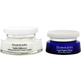 ELIZABETH ARDEN by Elizabeth Arden Visible Difference Day & Night Duo: Refining Moisture Cream Complex 100ml/3.4oz+Good Night's Sleep Restoring Cream