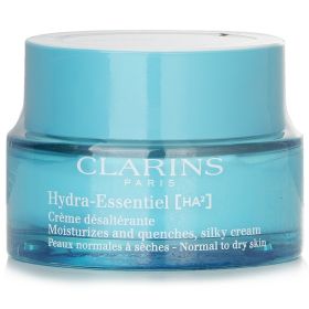 CLARINS - Hydra-Essentiel [HA¬≤] Moisturizes & Quenches Silky Cream - Normal to Dry Skin 097980 50ml/1.7oz