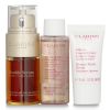 CLARINS - Youthful Radiance Set: Double Serum 30ml+ Cleansing Micellar Water 50ml+ Beauty Flash Balm 15ml 45937/80076604 3pcs
