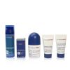 Men Grooming Essentials For Men Travel Exclusive Kit: Moisture Gel 50ml + Face Wash 30ml + Eye Serum 3ml + Antiperspirant Roll-On 50ml + Shampoo &amp;