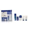 Men Grooming Essentials For Men Travel Exclusive Kit: Moisture Gel 50ml + Face Wash 30ml + Eye Serum 3ml + Antiperspirant Roll-On 50ml + Shampoo &amp;