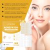 Jaysuing Day And Night Acne Patch Acne Removal Skin Care Facial Cover Acne Invisible Acne Patch